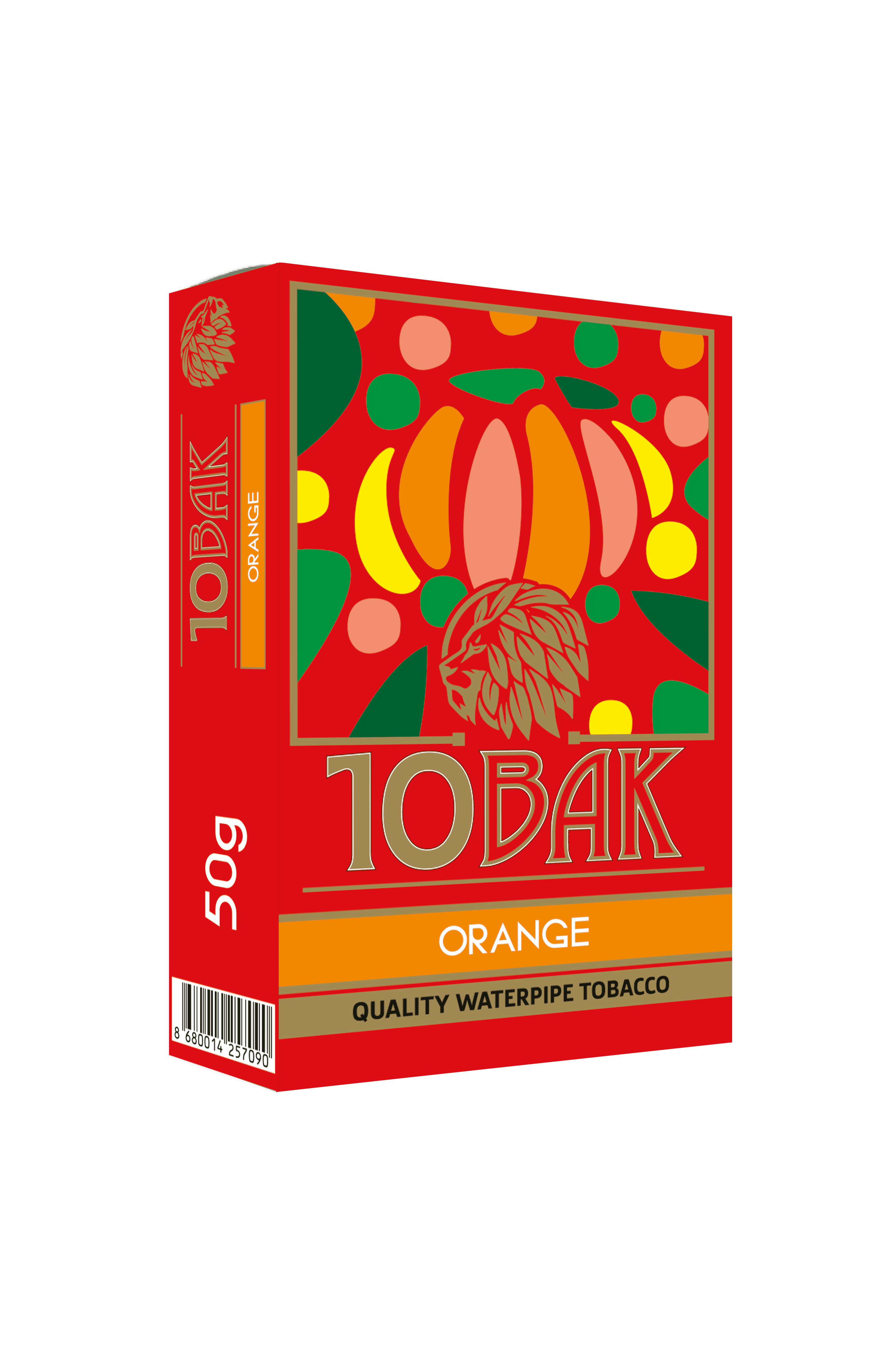 10BAK Classic Orange Shisha